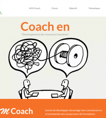 Accueil de MCM Coach